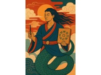 중국 신화의 창조신 복희와 여와의 모습